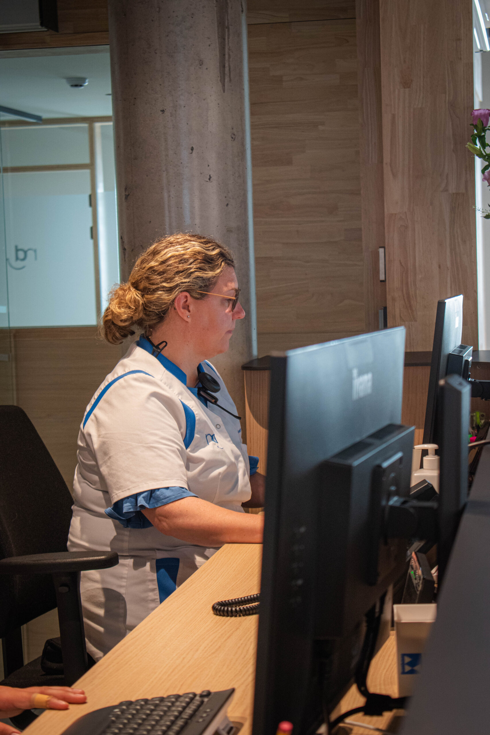Annelies, baliemedewerkster Novodental